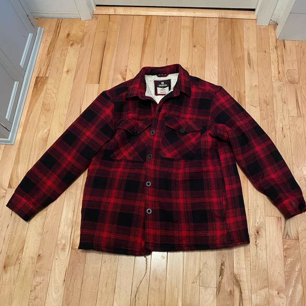 Plaid jacket. Drvaus brand XL
